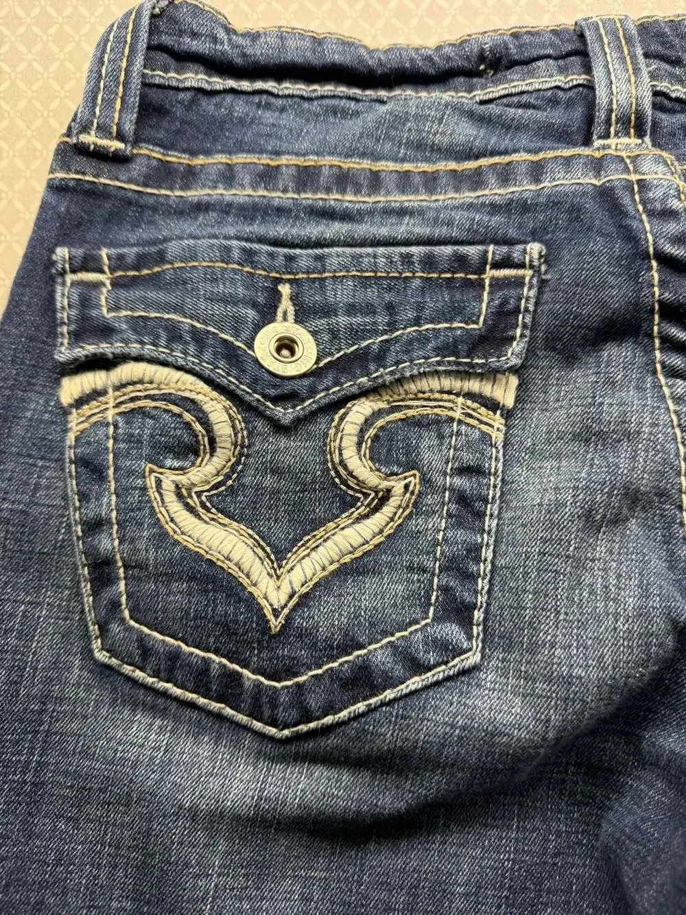 Big Star Remy Low Rise Fit Jeans Size 28R - Picture 14 of 16